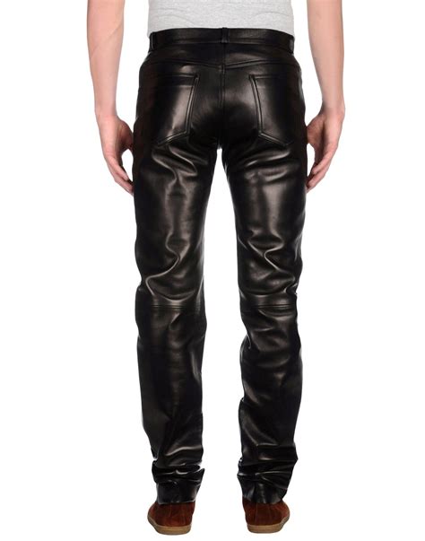 gucci leather pants mens|Gucci tailored pants.